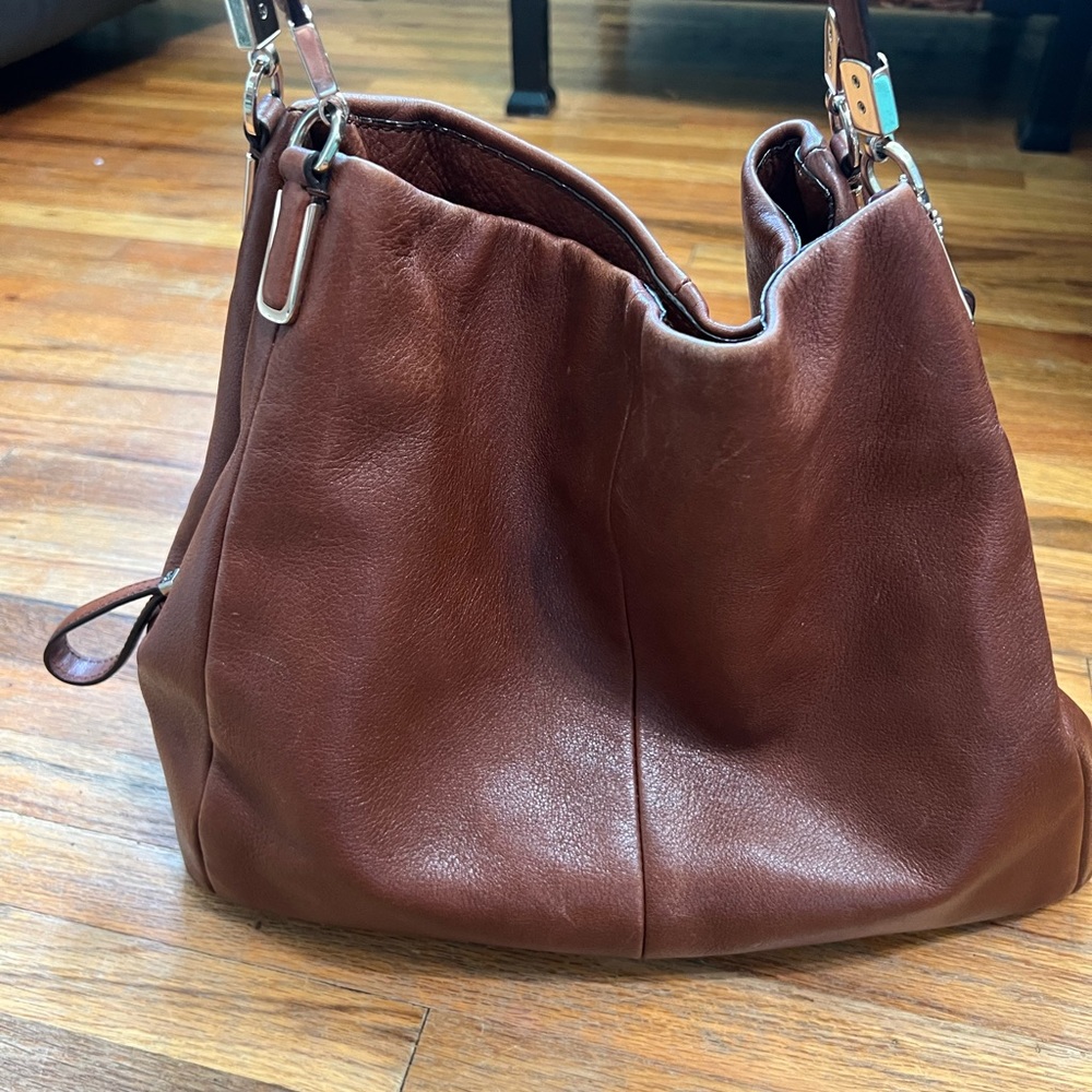 Coach Edie Tan Handbag - Picture 4 of 10